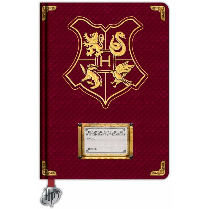 Blue Sky Studios Harry Potter Hogwarts A5 notebook