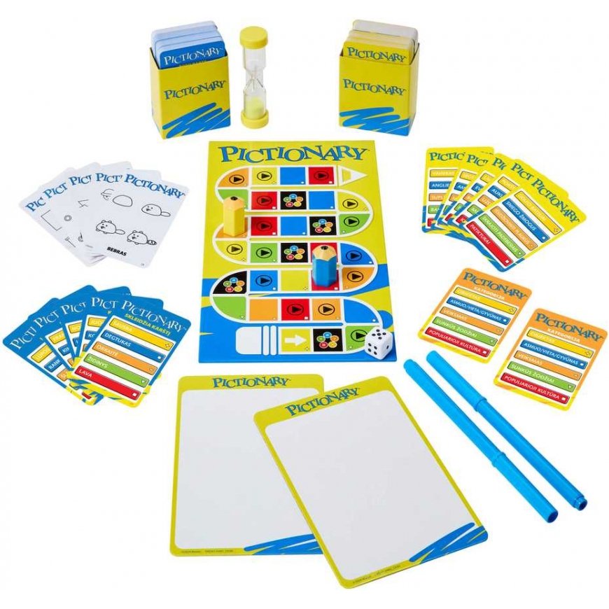 Mattel Board Game PICTIONARY (in Lithuanian) (JGF68) – 3