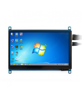 Waveshare Talpinis Touch Sensitive Screens for Raspberry Pi 3B+/3B/2B/Zero Microcomputer - LCD IPS 7