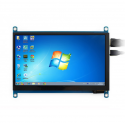 Waveshare Pinnoitettu Kosketusnäyttö Raspberry Pi 3B+/3B/2B/Zero Mikro-ohjaimelle - LCD IPS 7 Waveshare Pinnoitettu Kosketusnäyttö Raspberry Pi 3B+/3B/2B/Zero Mikro-ohjaimelle - LCD IPS 7