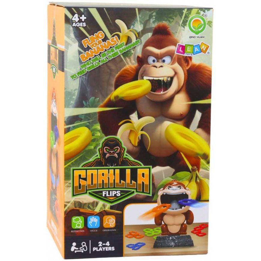 Lean Toys Interaktiivne mäng Gorilla koos vibuga – 5