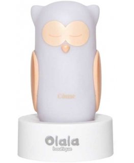 Olala Boutique Светильник ночной LED - OLALA - Сова Come, balta