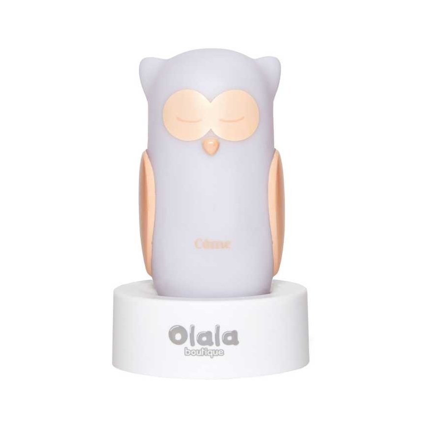 Olala Boutique LED Night Lamp - OLALA - Owl Come, white – 2