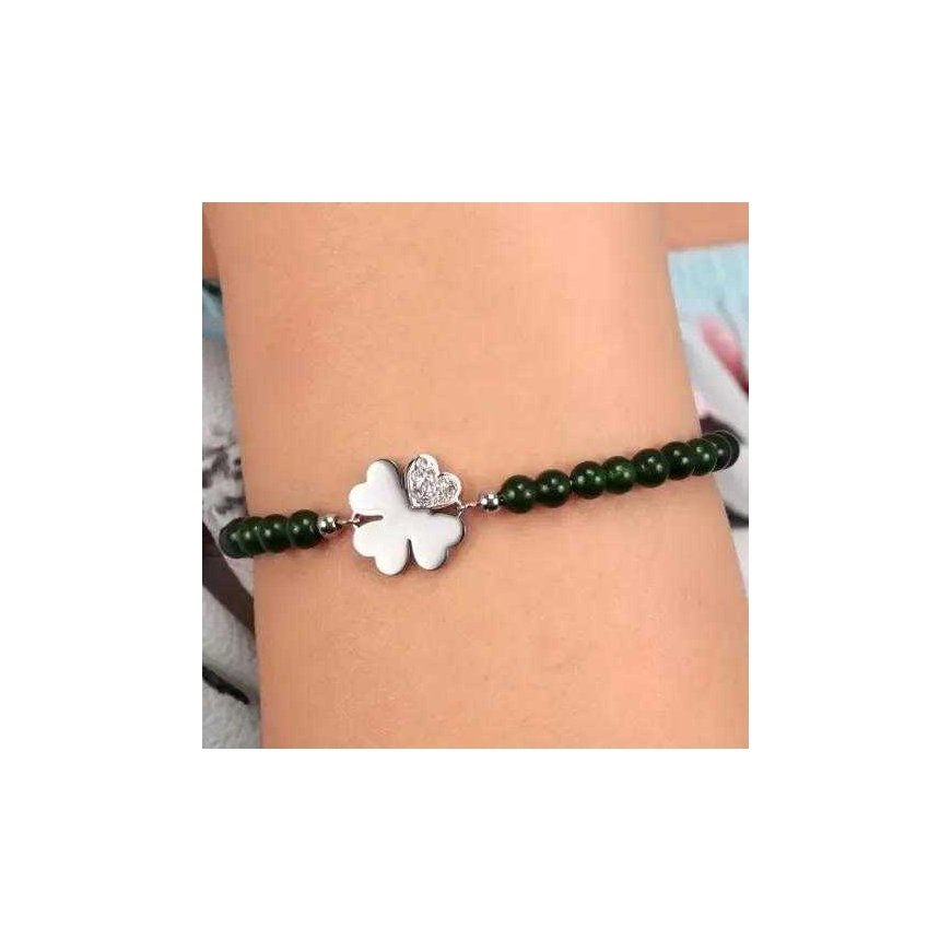 Morellato Leather Bracelet Four Leaf Clover Valentina SATQ08 – 4