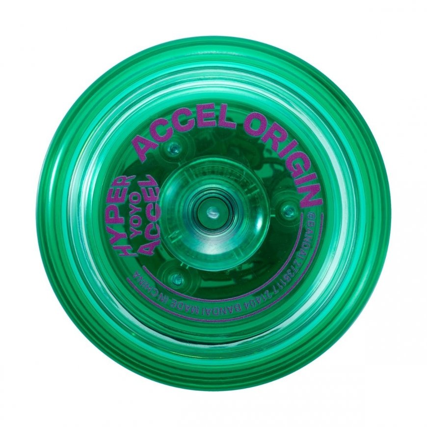 Bandai HYPER YOYO ACCEL - PUNKISH GREEN Traditional yo-yo – 3
