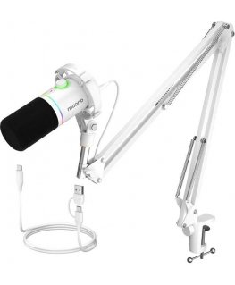 Maono Vision PD200XS mikrofons (balts)