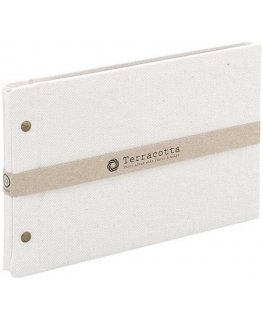 Photo album 'Terracotta', A5-white-horizontal TER-A5F-120-W