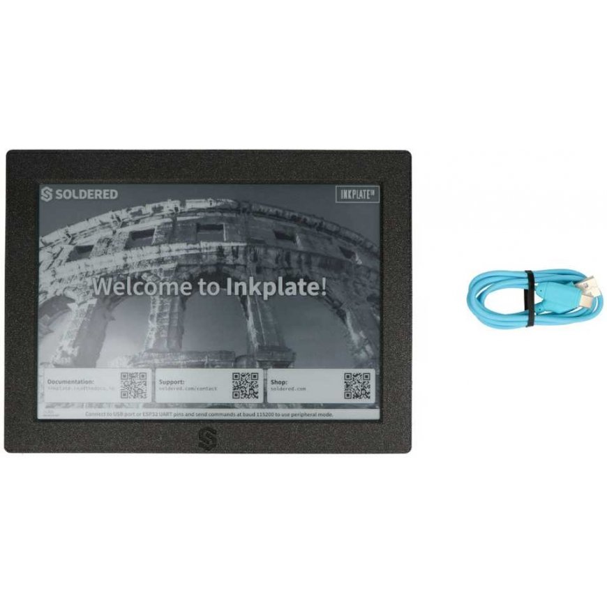 Joodetud Rašalo plaadil 10 koos korpuse ja akuga – 9.7 tolli 1200x820 pikslit elektroonilise paberi ekraan – ESP32 – mõeldud Ard – 2