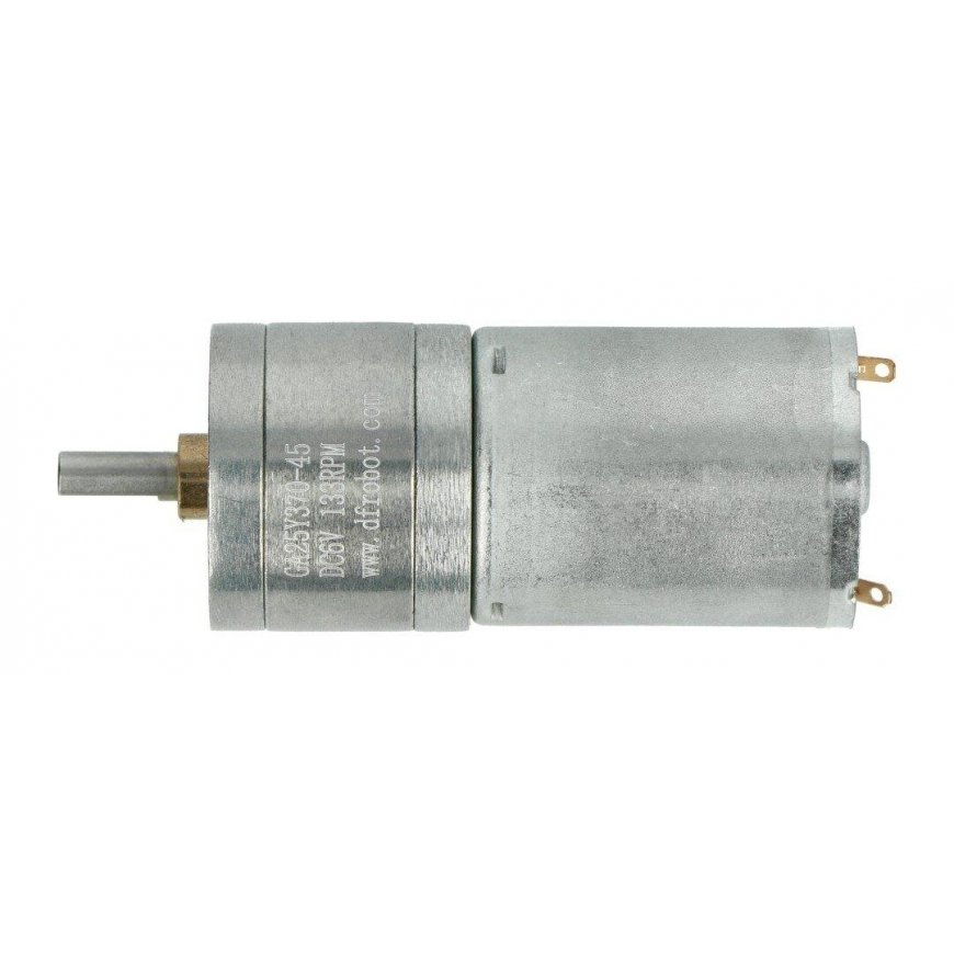 Dfrobot Metal DC Gear Motor - 6 V, 133 RPM, 4.5kg/cm – 2