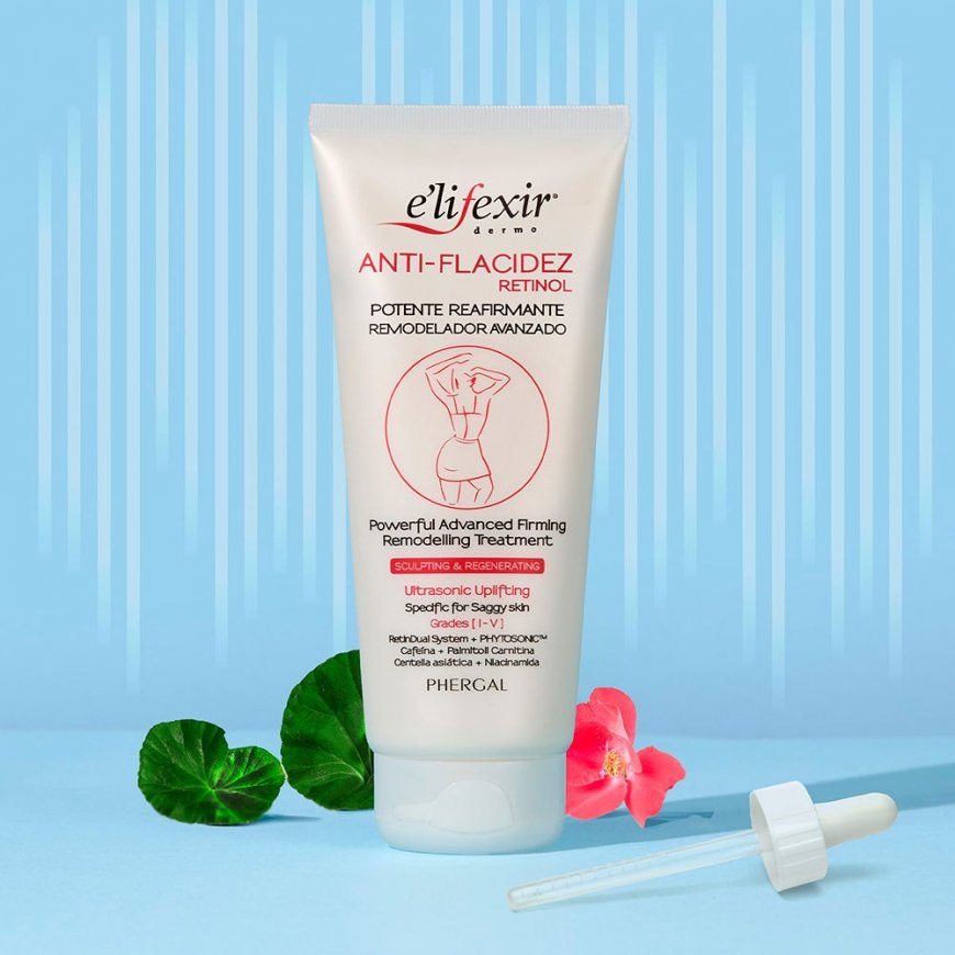 E'Lifexir ANTI-SAGGING RETINOL pažangus tvirtinantis ir remodeliuojantis kūno kremas gelis 200 ml