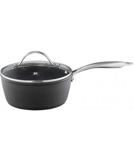 Tiross Kaistuvas, jossa on kansi ja Qualum Basic -pinnoite, tarkoitettu kiharoille hiuksille, 18 cm AMBITION