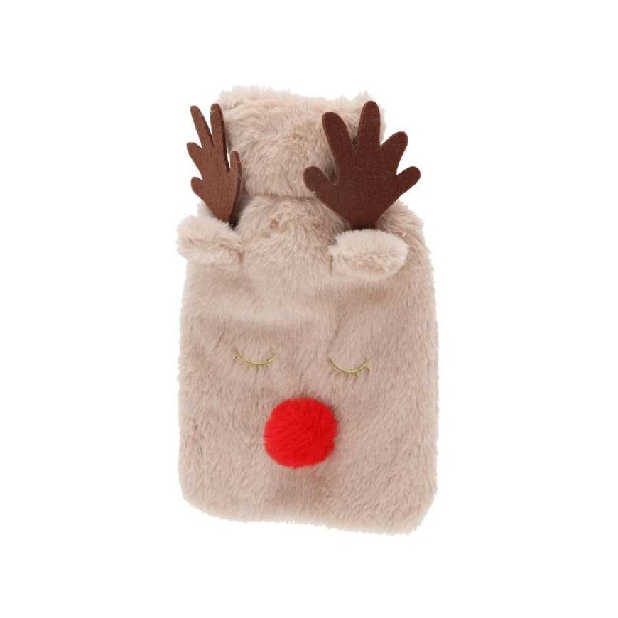 Home Styling Collection Hot Water Bottle Plush Toy Shape, 26 cm – 2