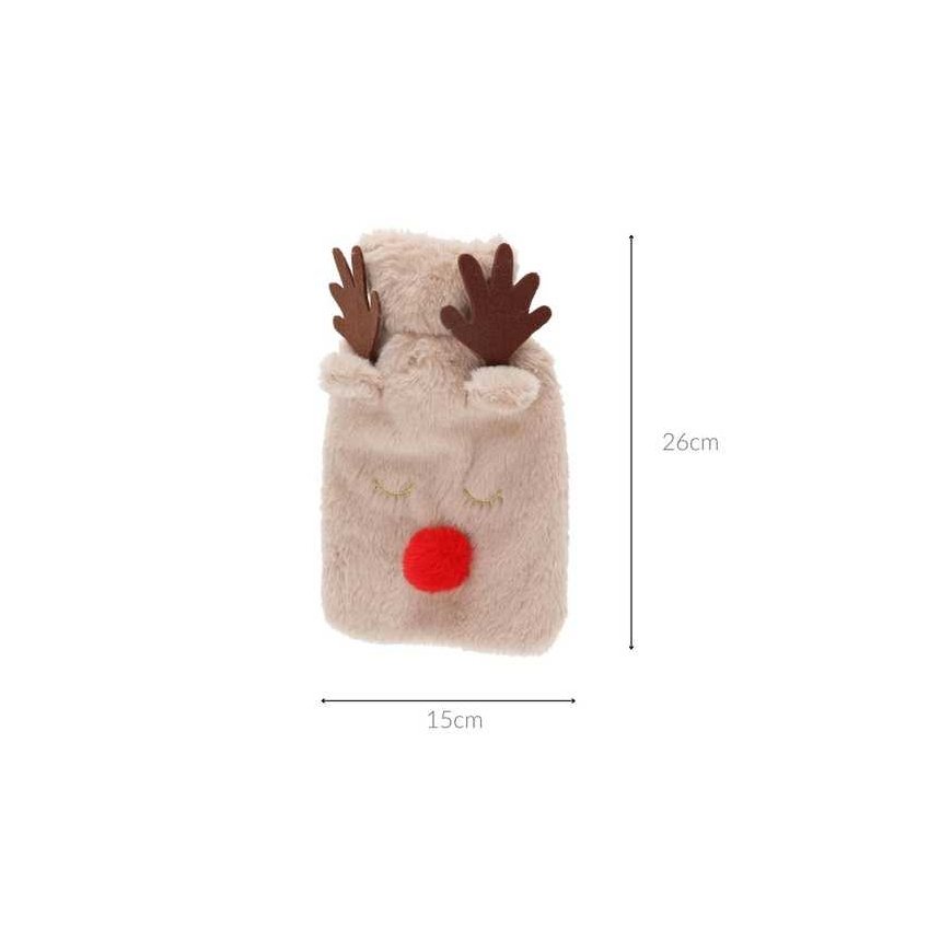 Home Styling Collection Hot Water Bottle Plush Toy Shape, 26 cm – 3