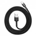 Baseus Cafule USB Lightning Cable 2,4A 1m (Gray + Black) Baseus Cafule USB Lightning Cable 2,4A 1m (Gray + Black)