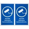 Tarmo, kameravalvonta ikkunatarrat, 3 arkkia Tarmo, kameravalvonta ikkunatarrat, 3 arkkia