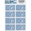 Tarmo, kameravalvonta ikkunatarrat, 3 arkkia Tarmo, kameravalvonta ikkunatarrat, 3 arkkia