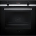 Siemens iQ300 HQ574AER3 krāsns 71 L Melns, Nerūsējošs tērauds