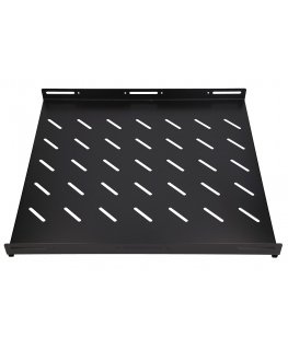 Extralink FIXED SHELF FOR 800MM DEPTH CABINET,19\" 500MMX1U, BLACK Kehikon hylly