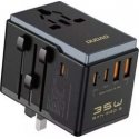 Tech-Protect TA200 EU | JK | JAV | AU adapteris - juodas Tech-Protect TA200 EU | JK | JAV | AU adapteris - juodas