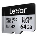 Lexar Professional SILVER PLUS 64 GB MicroSDXC UHS-I Class 3