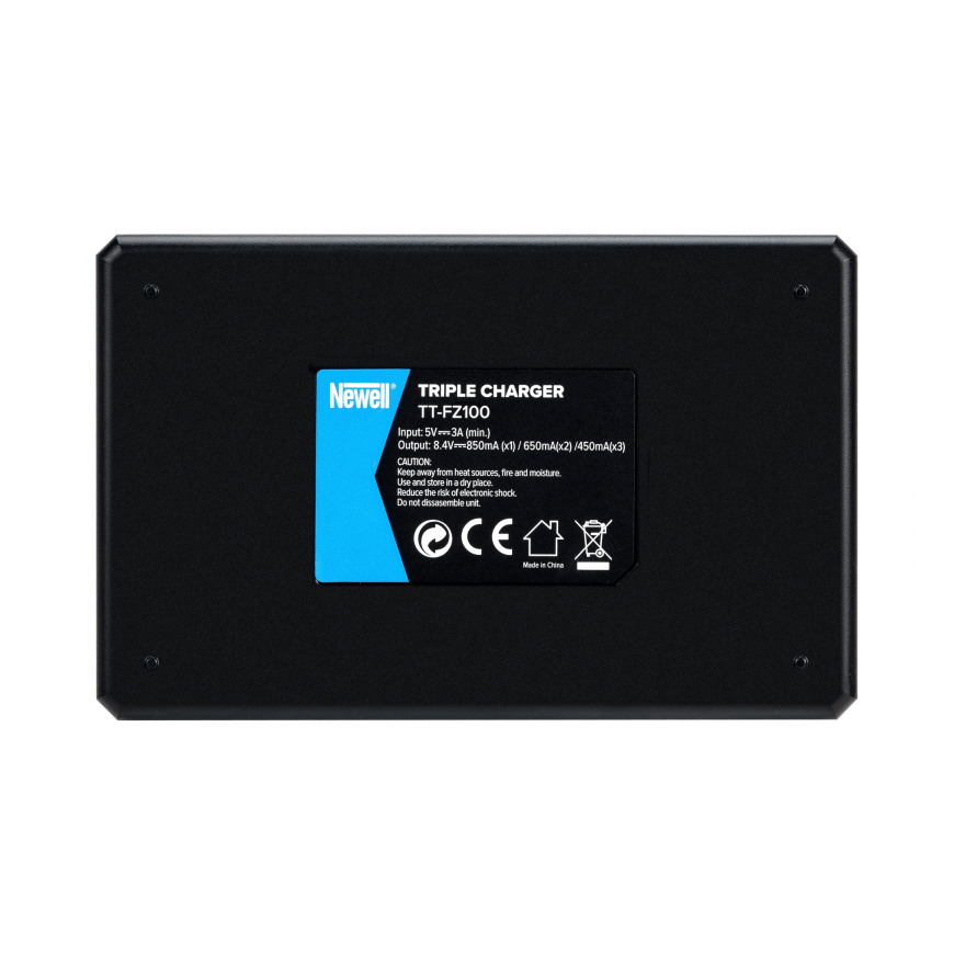 Newell TT-USB-C Kolmikanavainen Laturi NP-FZ100:lle Sonylle – 3