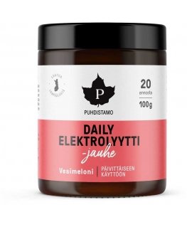 Puhdistamo Daily elektrolytu pulveris, arbūzs, 100 g