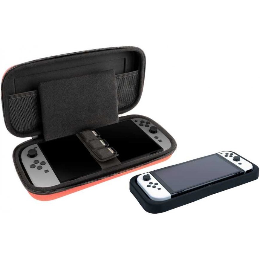 Nacon Portable Nintendo Switch 2 Case | Light Red – 4