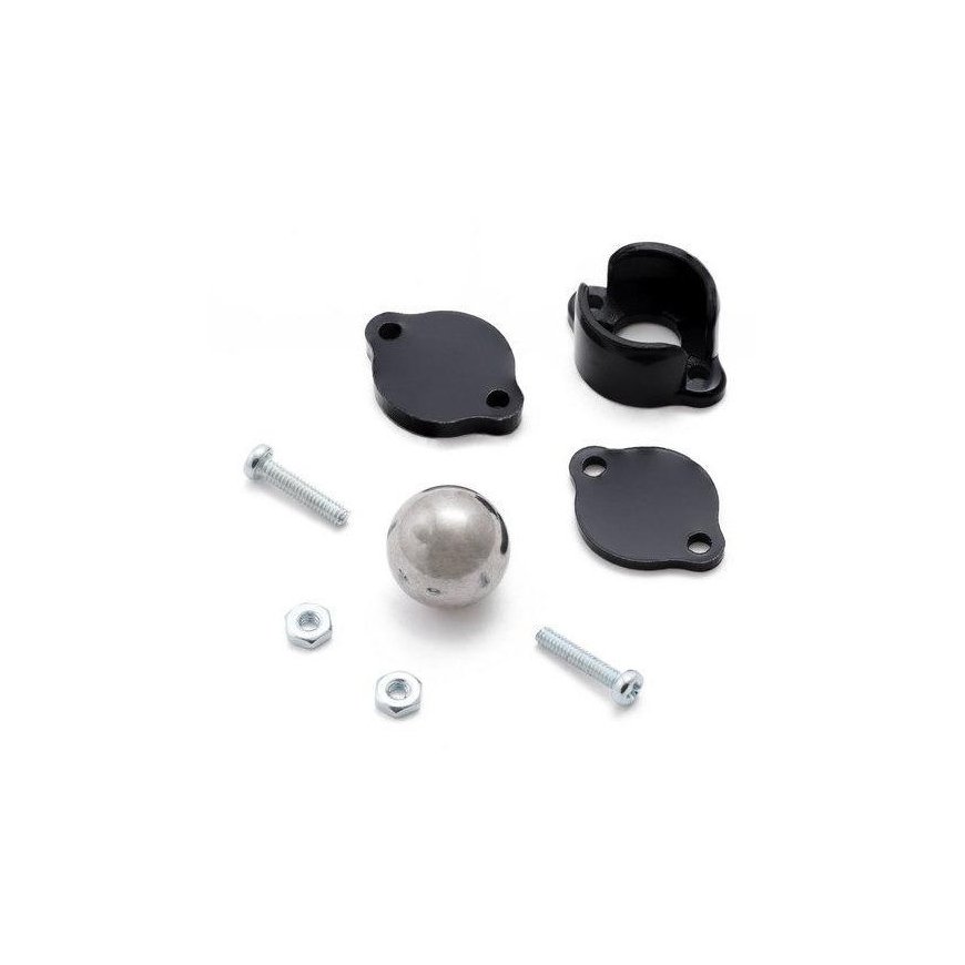 Pololu rutulinis ratukas su 12.7 mm skersmens metaliniu rutuliuku – 2