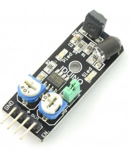 Atstuma jutiklis, atspindintis - imtuvas + IR sūtītājs - 3.3V/5V - 40cm - Iduino ST1081