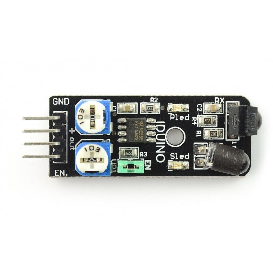 Датчик расстояния, отражающий - приемник + ИК передатчик - 3.3V/5V - 40см - Iduino ST1081 – 3