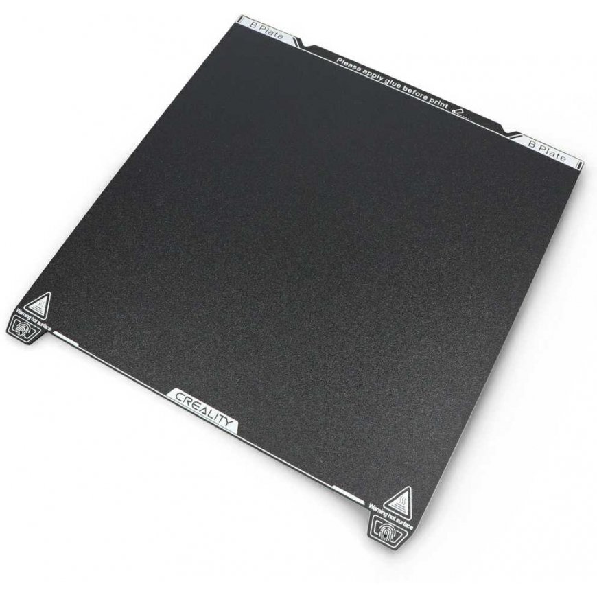 PEI work surface cover Creality K1 Max – comes with a magnetic sticker