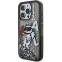 Чехол Karl Lagerfeld Liquid Glitter Scattered Choupette для iPhone 16 Pro Черный Чехол Karl Lagerfeld Liquid Glitter Scattered Choupette для iPhone 16 Pro Черный