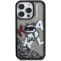 Dėklas Karl Lagerfeld Liquid Glitter Scattered Choupette iPhone 16 Pro jaoks Must Dėklas Karl Lagerfeld Liquid Glitter Scattered Choupette iPhone 16 Pro jaoks Must