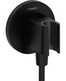 Соединение для поддушевого душа Hansgrohe FixFit S 26888670, черный матовый