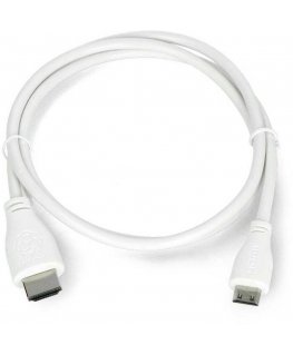 Avenes MiniHDMI - HDMI 1m Balts