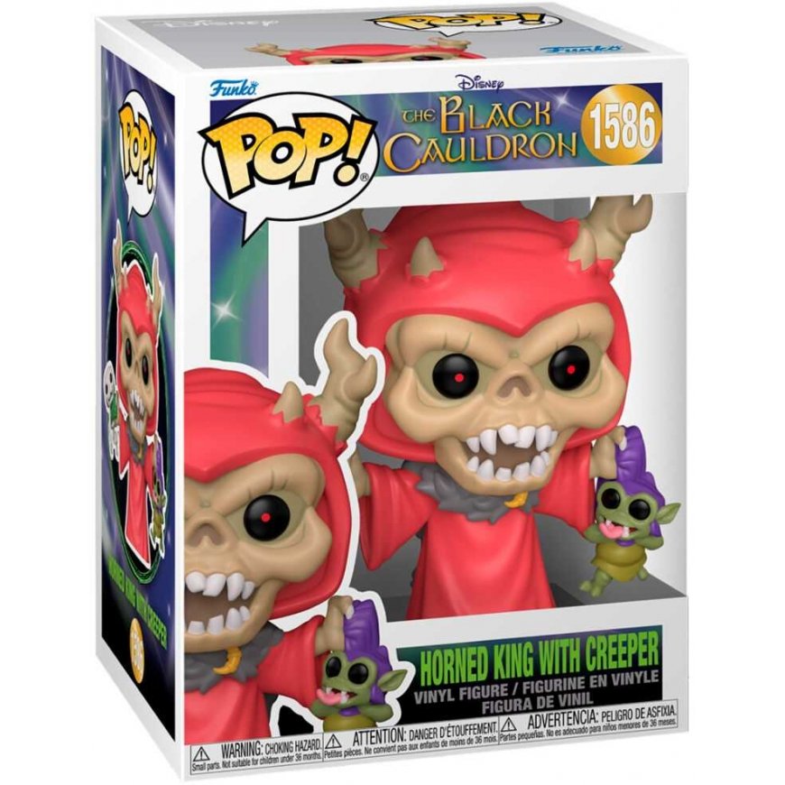 Funko POP figūra Disney Juodasis katilas Raganius su Creeperiu – 2