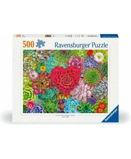 Pusle Ravensburger - Succulent Love - 500tk (12001469)