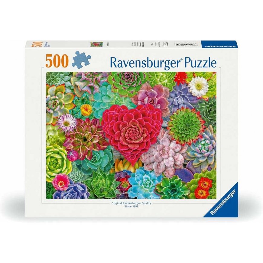Ravensburger Dėlionė Ravensburger - Succulent Love