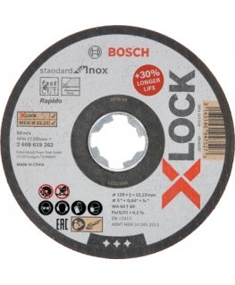Bosch 2 608 619 262 kampinio šlifuoklio priedas Pjovimo diskas