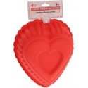 La Cucina Heart-shaped silicone baking mold, 25 x 16 x 7 cm