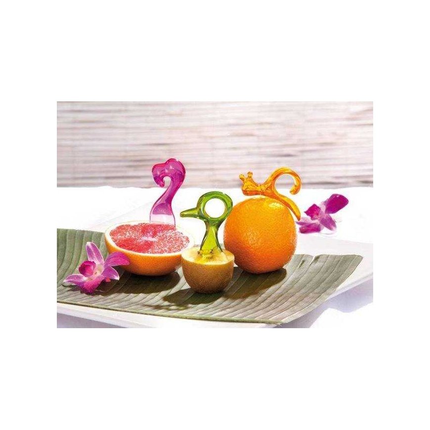 ENERGY-TOOLS set: razor, 2x spoon - 3 pcs in the set, KOZIOL – 4