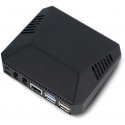 Argon40 Argon ONE V3 M.2 NVMe PCIe case designed for Raspberry Pi 5 - with fan and heatsink - aluminum - black