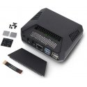 Корпус Argon40 Argon ONE V3 M.2 NVMe PCIe для Raspberry Pi 5 - с вентилятором и радиатором - алюминий - черный Корпус Argon40 Argon ONE V3 M.2 NVMe PCIe для Raspberry Pi 5 - с вентилятором и радиатором - алюминий - черный