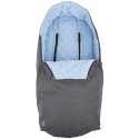 CuddleCo Comfi-Extreme waterproof sleeping bag - gray melange / blue CuddleCo Comfi-Extreme waterproof sleeping bag - gray melange / blue