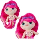 Lean Toys Roosa pehme merineitsi sädelevate detailidega 28 cm Lean Toys Roosa pehme merineitsi sädelevate detailidega 28 cm