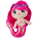 Lean Toys Pink Plush Mermaid with Glitter 28 cm Lean Toys Pink Plush Mermaid with Glitter 28 cm