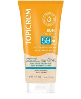 Topicrem SUN PROTECT kosteuttava aurinkomaito SPF50 50 ml