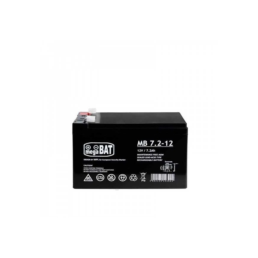 Fulbat akumulaator 7.2Ah 12V AGM – 2