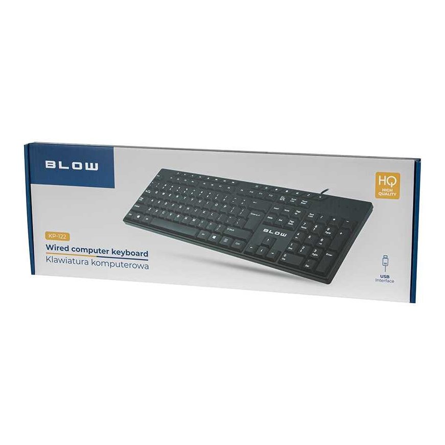BLOW KP-122 USB Keyboard, black – 5