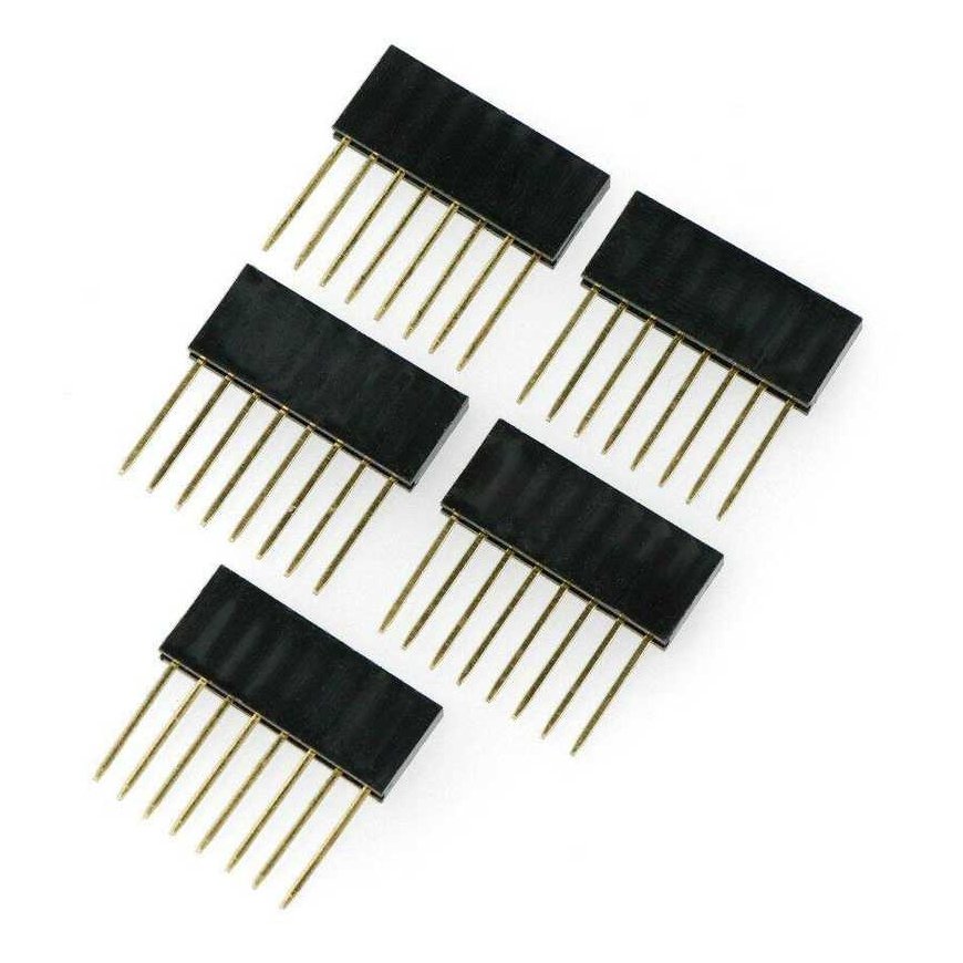 Oem Karpomas pesa pikenemise 1x8 pin 2.54mm, mõeldud Arduino jaoks